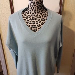 Misty blue oversized sweater. Excellent condition